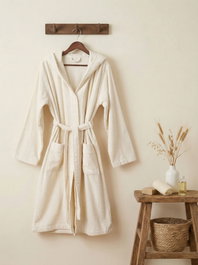 Mijolnir Bata de baño Supreme - Crema - S/M